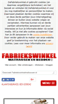 Mobile Screenshot of defabriekswinkel.nl